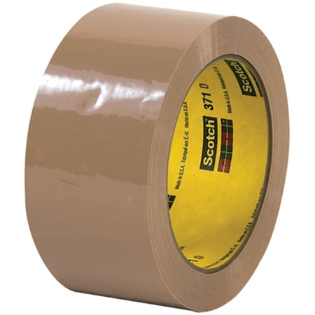 Swivel 2 in. x 55 yds. Tan 3M- 371 Carton Sealing Tape - Tan - 2 in. x 55 yds. SW3349588